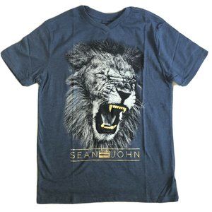Seanjohn Boy's Blue Graphic T-Shirt Size XL